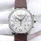 2017 Swiss Replica Montblanc TimeWalker Chronograph Watch SS White Dial Brown Leather (1)_th.jpg